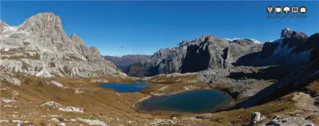 Urlaub in Südtirol - Bergwandern in den Dolomiten © Foto: Rasbortschan